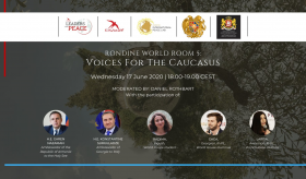 Intervento dell'Ambasciatore della Repubblica d’Armenia presso la Santa Sede Garen Nazarian all'incontro online "Voci del Caucaso"