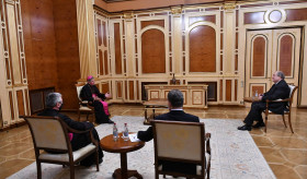 Gli incontri del Nunzio Apostolico a Yerevan