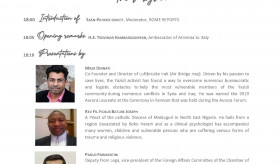 La partecipazione degli ambasciatori armeni in Italia e presso la Santa Sede alla conferenza “Prevention of Genocide: Combating Religious Persecution, Protecting Religious Rights”