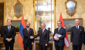 La visita del Ministro degli Esteri della Repubblica d’Armenia Ararat Mirzoyan a Palazzo Magistrale