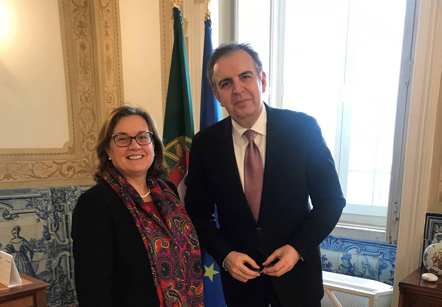 Ambassador Nazarian’s meetings in Lisbon