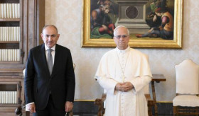 Տեղի է ունեցել վարչապետ Փաշինյանի և Հռոմի Պապ Նորին Սրբություն Լևոն XIV-ի հանդիպումը
