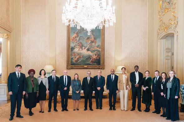 New Year's Greetings reception for the Diplomatic Corps