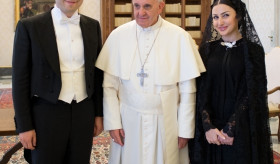 L’Ambasciatore Minasyan ha consegnato le sue Lettere Credenziali  al Papa Francesco