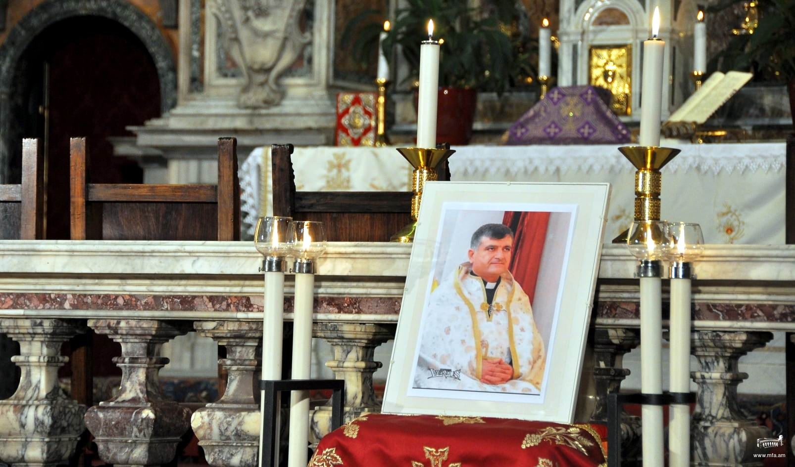 Il discorso dell’Ambasciatore della Repubblica d’Armenia presso la Santa Sede in memoria dei sacerdoti armeni di Qamishli