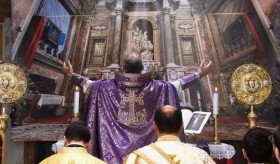 A Roma Santa Messa per la pace in Patria