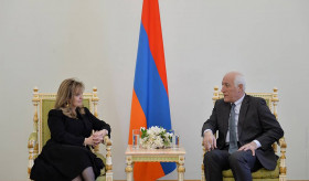 The newly appointed Ambassador of Portugal to Armenia Madalena Fischer presented her credentials to President Vahgan Khachaturyan