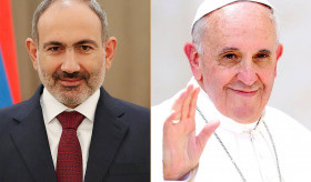 PM Nikol Pashinyan holds phone conversation with His Holiness Pope Francis