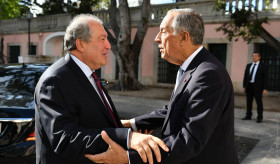 President Armen Sarkissian congratulated Marcelo Rebelo De Sousa on his re-election to the post of the Portuguese President