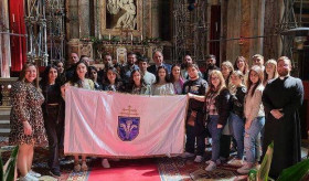 Դեսպան Նազարյանի հանդիպումը Բուդապեշտի կաթոլիկ համալսարանում սովորող հայ ուսանողների հետ