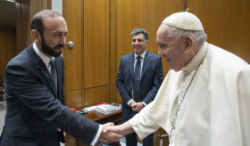La visita ufficiale del Ministro degli Esteri della Repubblica d’Armenia Ararat Mirzoyan in Vaticano