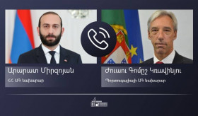 The phone conversation of the Foreign Ministers of Armenia and Portugal
