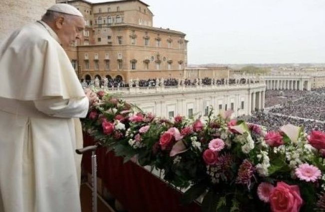 Il messaggio del Papa in occasione della Pasqua