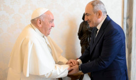 As part of the working visit to the Holy See, Prime Minister Nikol Pashinyan had a private conversation with His Holiness Pope Francis